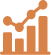 Diagramm-Icon mit wachsendem Balken und Pfeil